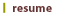 resume